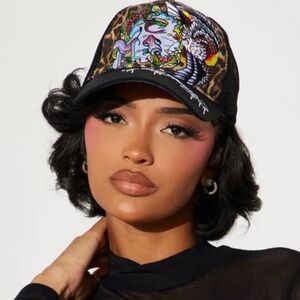 Ed Hardy Embroidered Eagle Hat Brand new